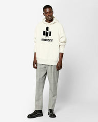 sweatshirt oversize a capuche logo miley