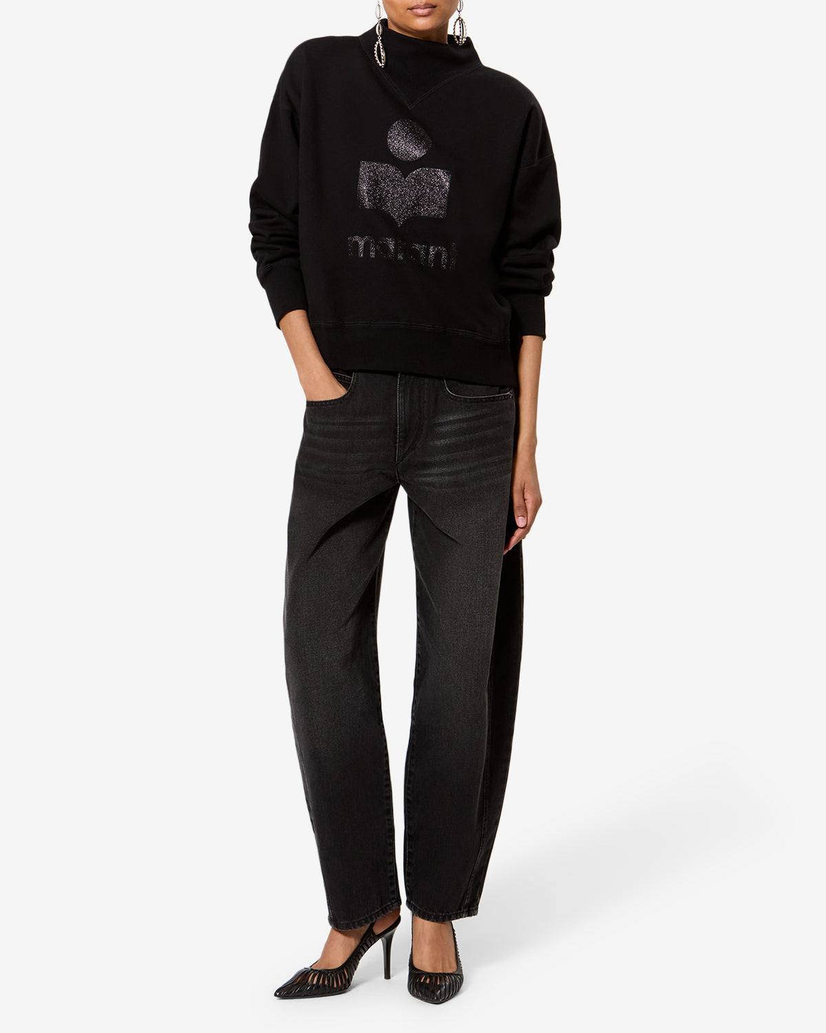 Sweatshirt glitter Moby