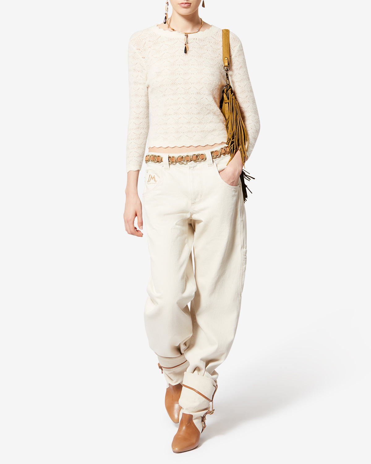 SAC OSKAN SOFT ZIP FRANGES