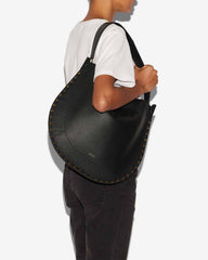 SAC OSKAN HOBO SOFT EN CUIR GRAINÉ