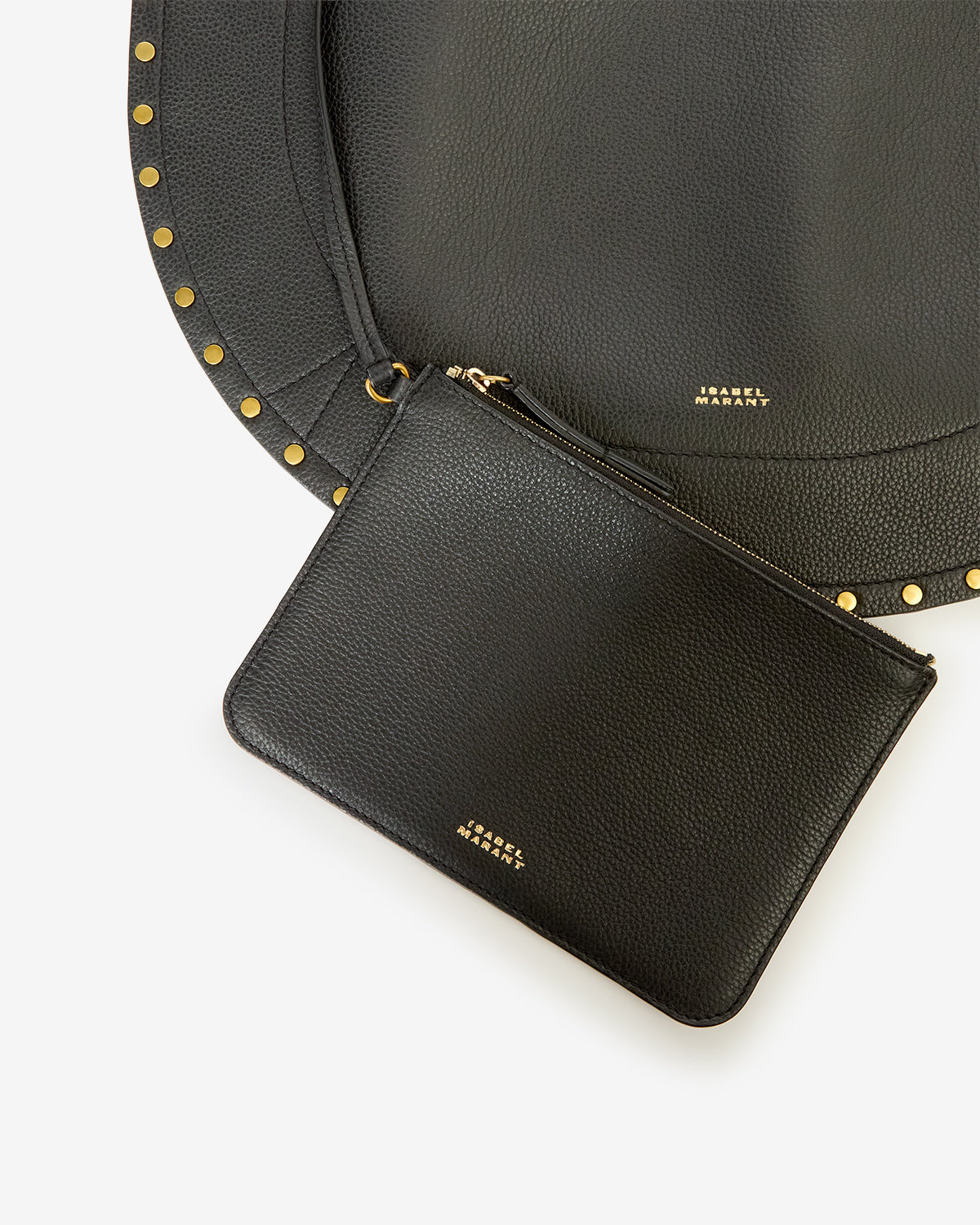 SAC OSKAN HOBO SOFT EN CUIR GRAINÉ