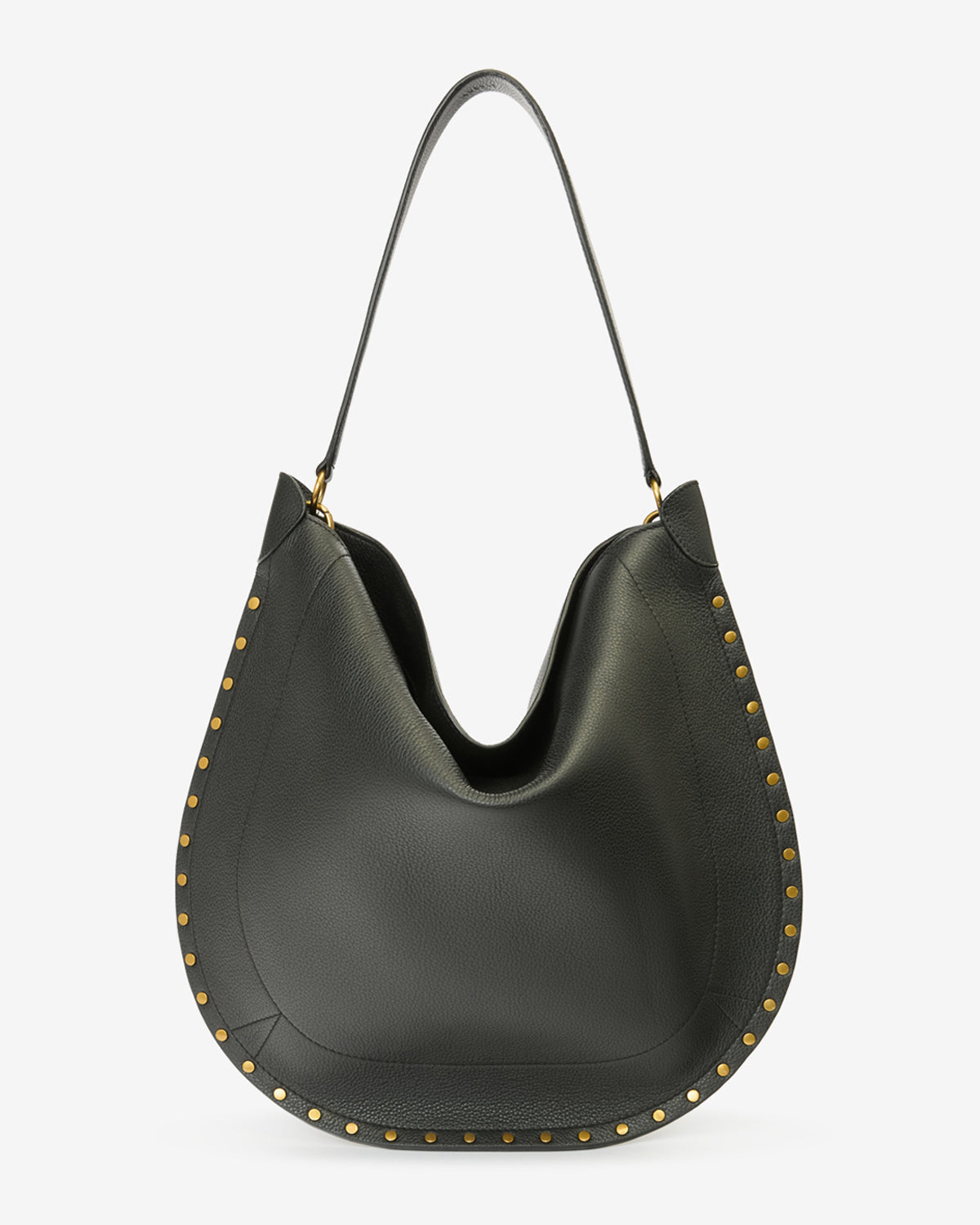 SAC OSKAN HOBO SOFT EN CUIR GRAINÉ