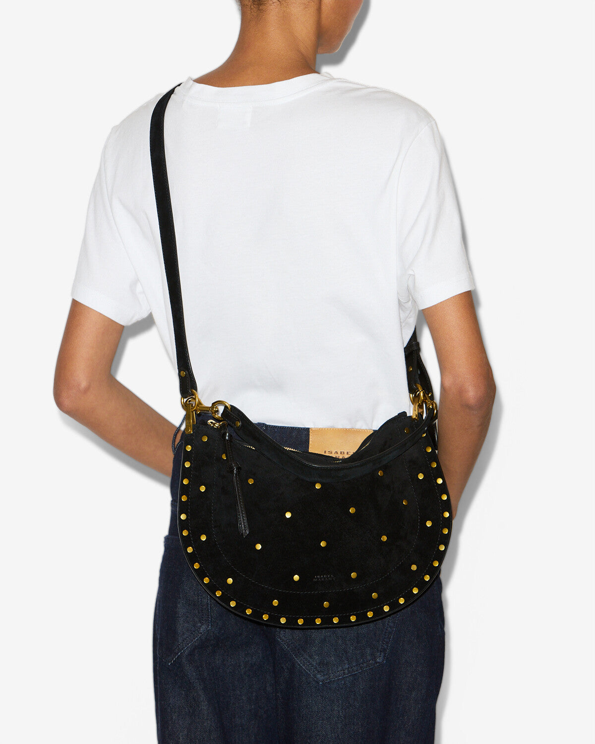 SAC OSKAN SOFT ZIP AVEC CLOUS