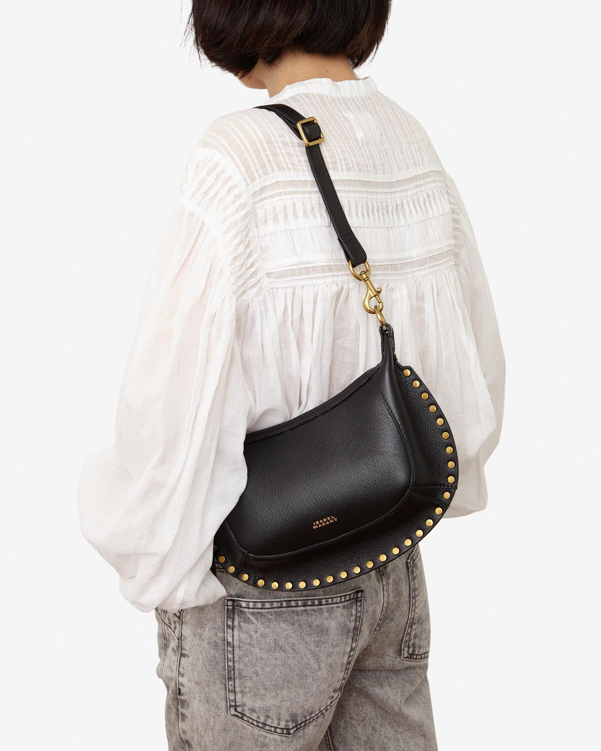 Sac Oskan Moon en Cuir Grainé